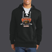 Grizzly Hockey - Lace Up Pullover Hooded Sweatshirt